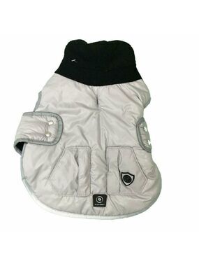 Silver Paw Easy Fit Vest with Contrast Polar Fleece Collar for Pet Dog S…